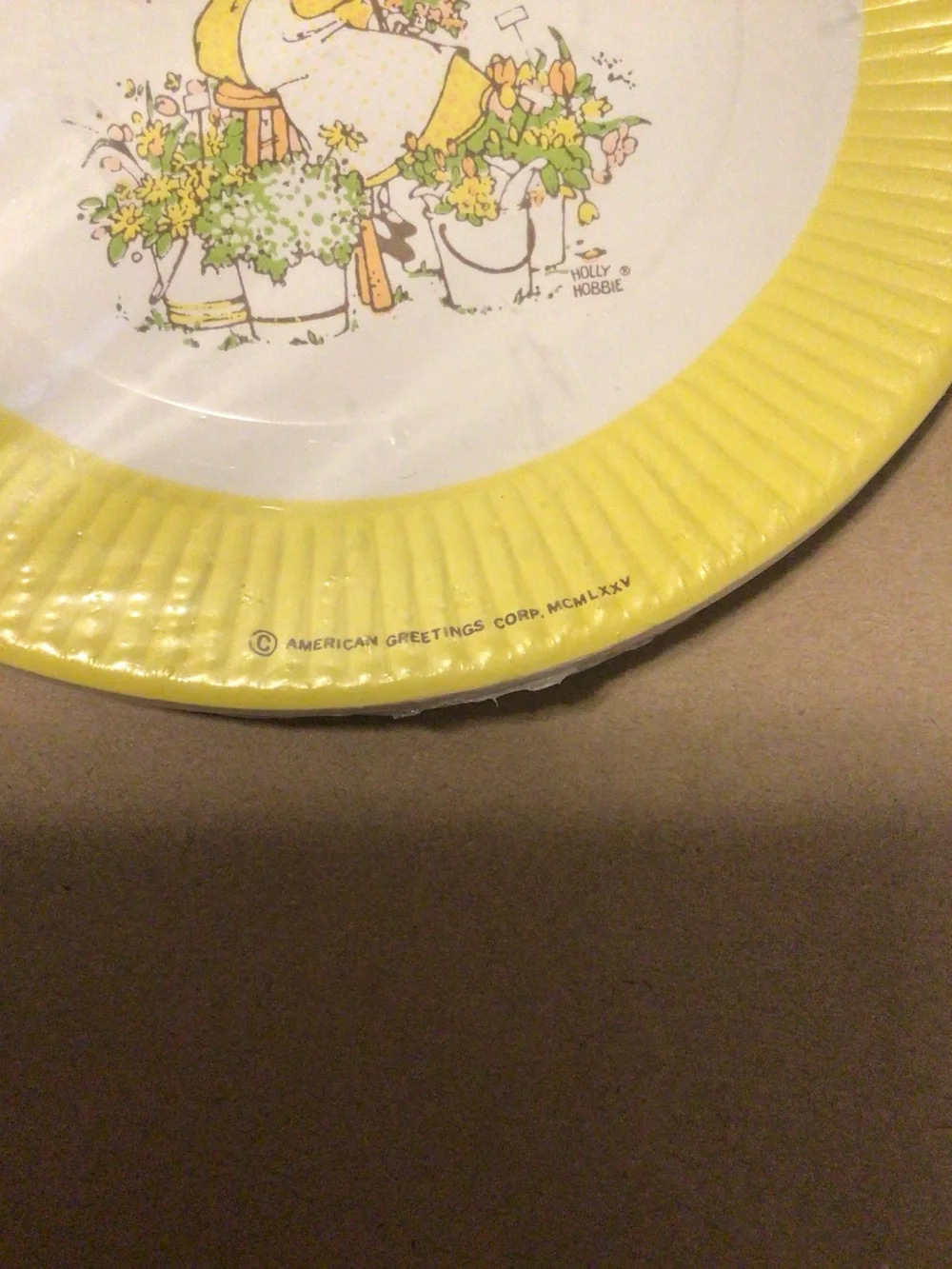 Vintage 70s HOLLY HOBBIE Dessert Paper Plates 2 packs of 8 (16 total) Sealed 7”